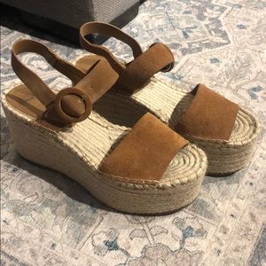 Marc fisher platform espadrille
